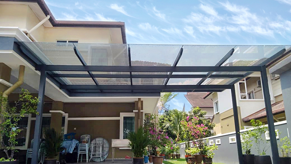 Safety Laminated Glass Roof