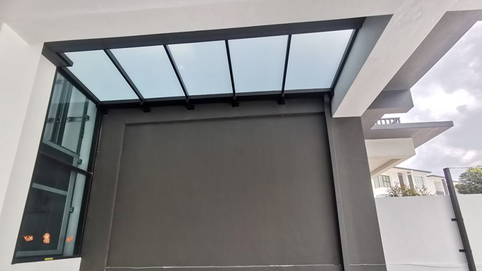 Safety Laminated Glass Roof