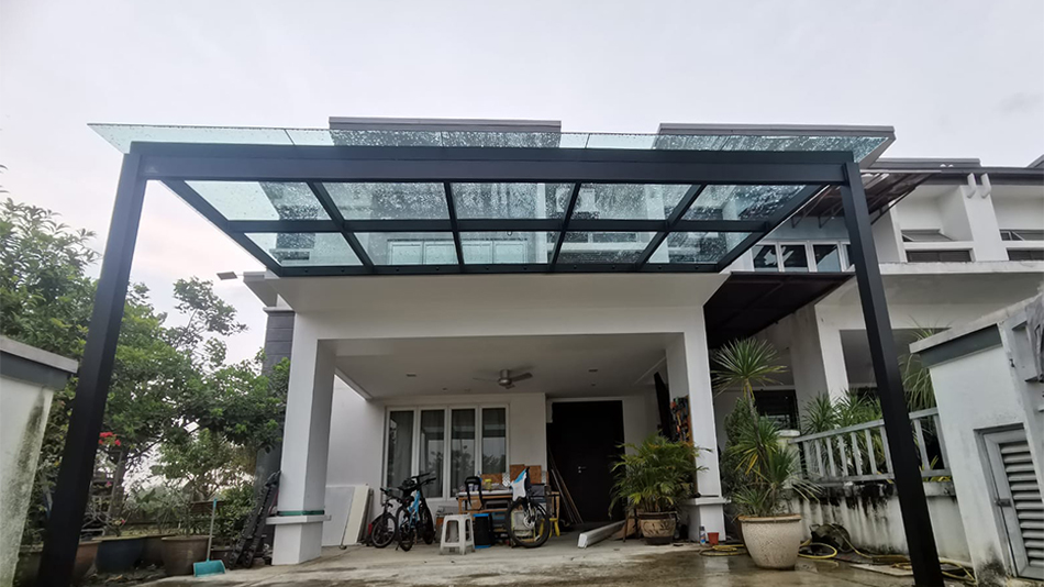 Safety Laminated Glass Roof