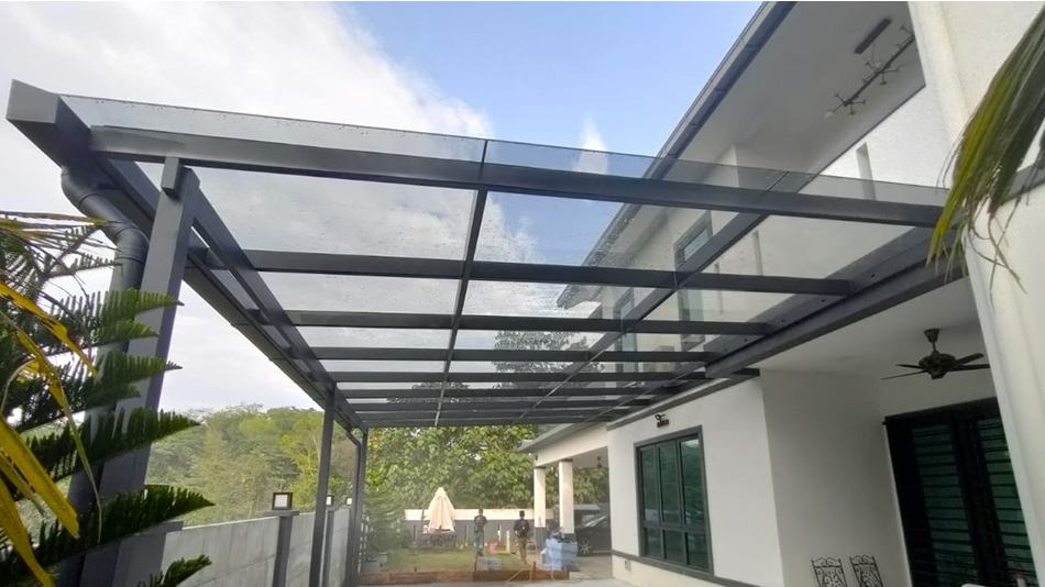 Safety Laminated Glass Roof
