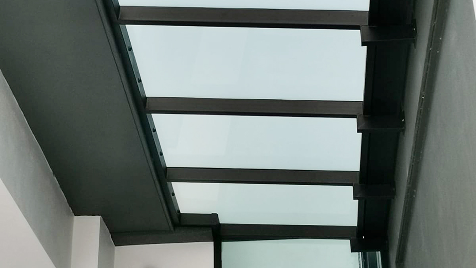 Safety Laminated Glass Roof