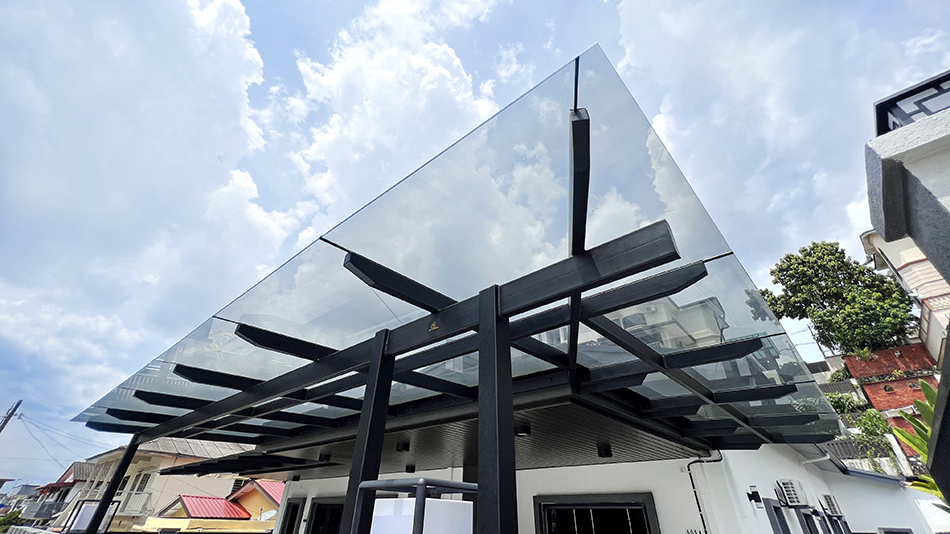 Safety Laminated Glass Roof