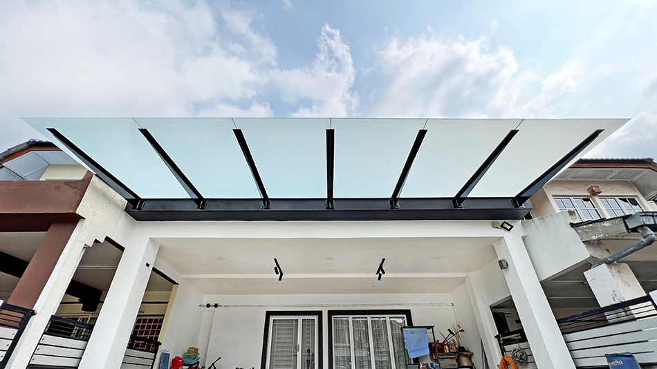 Safety Laminated Glass Roof